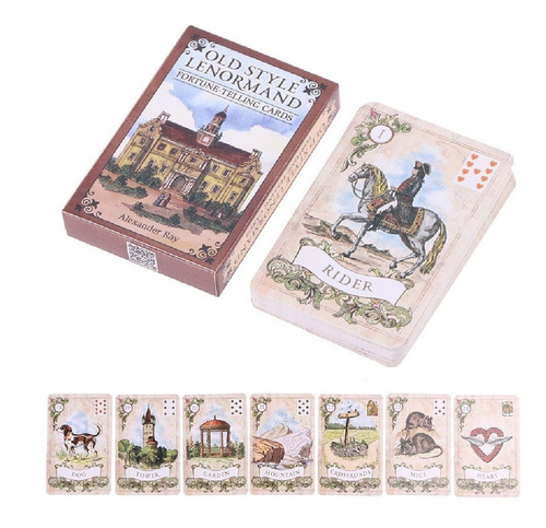 Old Style Lenormand Fortune Telling Cards Oraculo Cartas