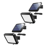 X2 Focos Solares Led Foco Solar Exterior Foco Led 100 Watts 