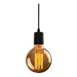 Colgante Moderno Bell Capuchon Color Vintage Apto Led 