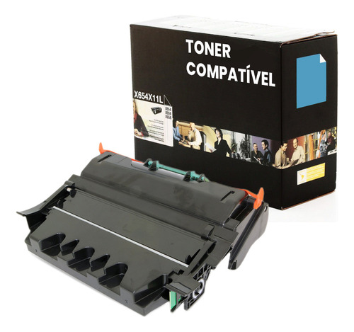 Cartucho De Toner X654 Compatível  Lexmark X656de 36k