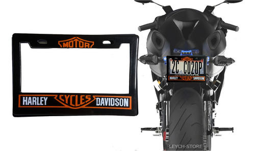 Porta Placa Harley Davidson Motocicleta