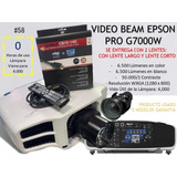 Video Beam Epson Pro G7000w 