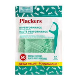Fio Dental Plackers Hi- Performance 60 Unidades