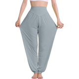 Pants Mujer Yoga Modal Pans Deportivo Baile Pilates Suelto