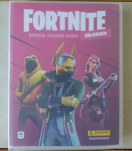 Fortnite Reloaded Official Trading Cards Panini Completo