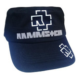 Gorra Rammstein Cachucha Táctica Militar Plana Bandas Rock