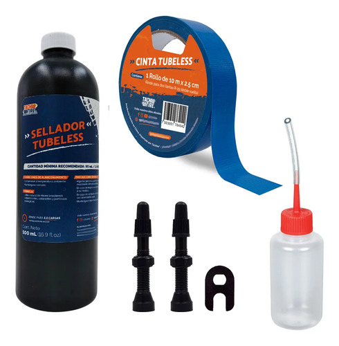 Kit Tubeless Tacktire 0.5 L