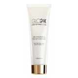 Glo24k Limpiador Facial Exfoliante Con Oro De 24 Quilates, A