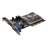 Placa De Vídeo Geforce Fx 5200 256mb Ddr 64bits Agp 8x