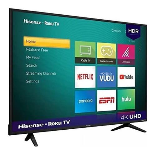 Television Hisense 50r6e4 4k Uhd 50'' Pantalla Led Roku Tv