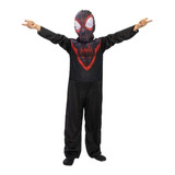 Disfraz Miles Morales Spiderman Negro - New Toys.