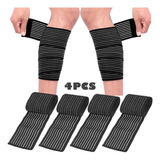 Rodilla De Banda Elástica 4pcs Para Ejercicios Físicos Senta