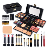 Kit De Maquillaje Profesional Completo Con Espejo 58 Colores