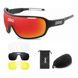 Gafas Ciclista Bicicleta Mtb 4 Lentes + Soporte For El