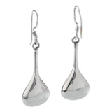 Aros De Plata 925 Colgantes Gotas