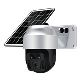 Camara Seguridad Wifi Panel Solar Full Hd App 1080p Exterior