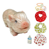 Brinquedo De Porco Reborn Pequeno, Boneca Animal Estilo A