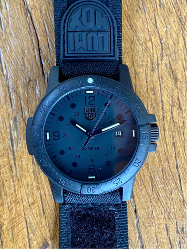 Relógio Militar Luminox Seabass Blackout Carbonox N Victorin