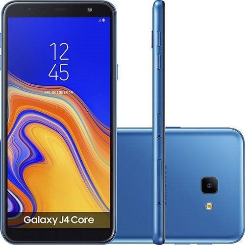 Celular Samsung J4 Core 16gb 4g Dual Chip Whatsapp Azul