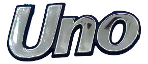 Emblema Uno Logo Compatible Para Carros Fiat Foto 2