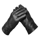 Guantes De Invierno For Hombre Piel De Oveja Resistente Al