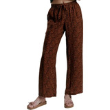 Pantalon 916 Animal Print Leopardo Ligero Playa