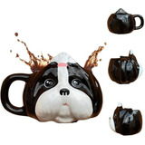 Caneca Xícara Shih-tzu Dog Cachorro Pet De Porcelana 300ml