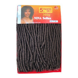 Cabelo Cacheado Nina Softex 6 Em 1 - Pacotão 90cm + Agulha