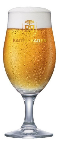 Taça De Cerveja Baden Baden Institucional Cristal 370ml
