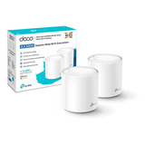 Tp-link Deco X60 Wifi6 Ax3000 System Mesh Pack-2 Cor White Voltage 100v/240v