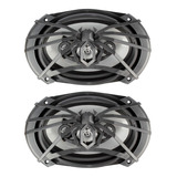 Par De Bocinas Cono Plata 6x9, X4-6.9 - Soundstream