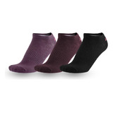 Calcetines Low Cut Mujer Lotto - Tripack Low Cut Tres Colore