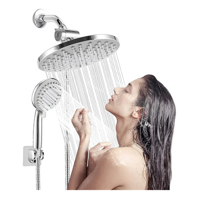 Regadera De Ducha Kit Circular Baño Color Plateado Cromada Marca Yesop | MercadoLibre