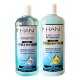 Shampoo + Acondicionador Han Acido Hialuronico Sin Sulfatos 