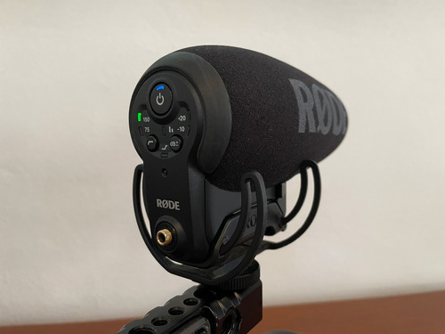 Microfone Rode Videomic Pro+ Supercardióide Para Câmera