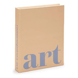 Livro Caixa Decoração Porta Objetos Enfeite Nude Luxo 31cm