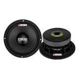 Par De Medios Rangos 6.5 Carbon Audio Missile Series 1500w 