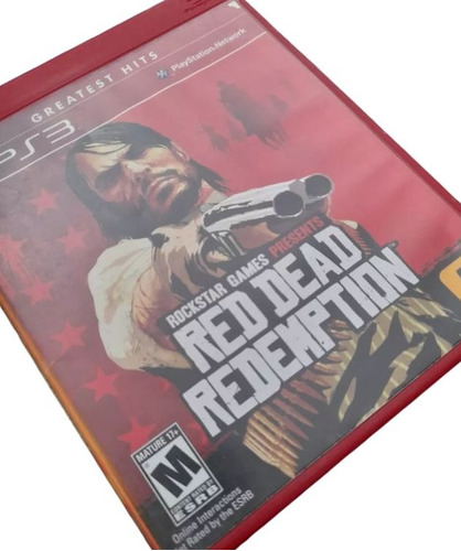 Red Dead Redemption Ps3 Físico Rockstar Game Original 100%