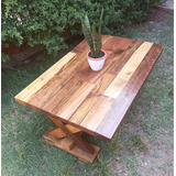 Mesa Madera Nativamedidas 120*78. 43 Altura,2  Espesor