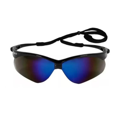 Lentes De Sol Nemesis Protección Deportivo Negro Mica Negra Lente Azul Tornasol | MercadoLibre