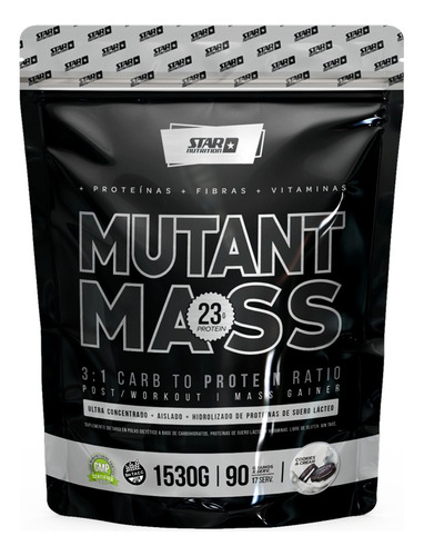 Mutant Mass Star Nutrition 1530gr Ganador De Masa - Cookies