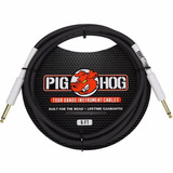Pig Hog Ph6 Cable Para Guitarra O Bajo 1.80 Metros 