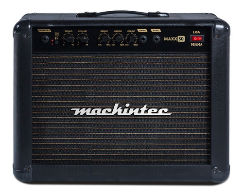 Cubo Amplificador Para Guitarra 50 W Mackintec Maxx 50