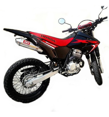 Escape Deportivo Xrs Ovalado - Honda Xr 125 - Xr 150 Y Bross