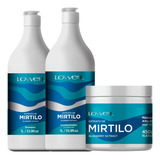 Kit Lowell Extrato De Mirtilo Profissional (3 Produtos) 