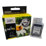 Black Ink Cartridge 667xl 480 Pages Para Hp Deskjet Ia 4100