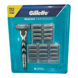 Gillette Mach3 Recargas Lâminas