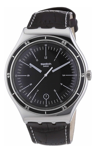 Reloj Hombre Swatch Irony Yw400 Cuero