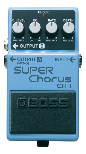Pedal Efeito Boss Ch-1 Super Chorus Ch1 Guitarra C/ Nf