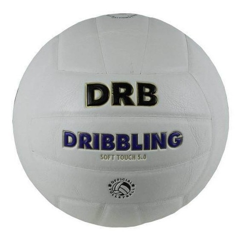 Balon De Voleibol Drb Soft Touch 5.0 Blanco - Envio Gratis
